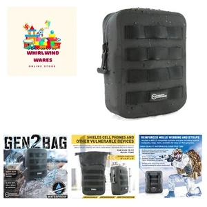 Bouclier sec MOLLE Faraday Pochette 2ème génération étanche et submersible sac sec +... - Photo 1 sur 10