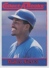 1990 Collect-A-Books Ruben Sierra Texas Rangers