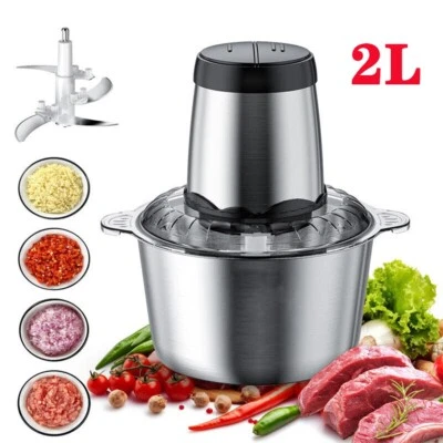 Electric Meat Grinder Mincer Mixer Kitchen Blender Mini Food Chopper Processor - Image 1 of 4