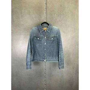 Comrade 1998 Helmut Lang broken in raw denim 4 pocket jacket - Picture 1 of 8