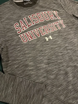 *НОВАЯ* рубашка с длинным рукавом Salisbury University Sea Gulls Under Armour XL HeatGear - Изображение 1 из 4
