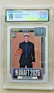 Kon Knueppel Rookie RC Panini Instant Draft 2025 Arena Grade 10.0! (PSA) - Picture 1 of 3