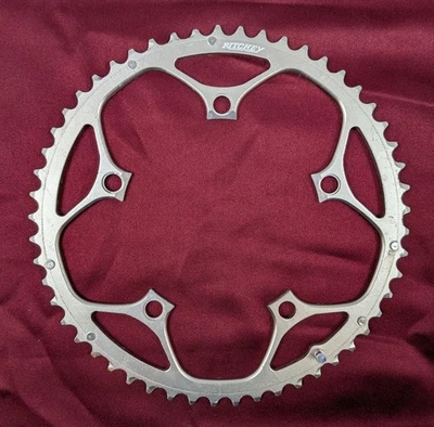Ritchey 53t Outer Chainring 130 BCD Pinned/Ramped 3/32" Anodized - Image 1 of 4