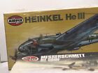 Airfix lot of 2 scale 1/72 Heinkel HE-111 H-20/BF109F / Messerschmit scale 1/48