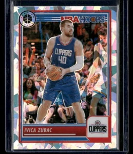 2023-24 Panini Premium Stock #7 Ivica Zubac Ice Prizm Los Angeles Clippers - Picture 1 of 2