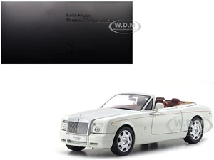ROLLS-ROYCE PHANTOM DROPHEAD COUPE WHITE 1/18 DIECAST CAR BY KYOSHO KS08871 EW2 - Picture 1 of 7