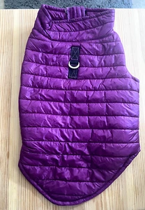 GOOBY - Purple Puffer Down Vest - Size Small - Picture 1 of 3