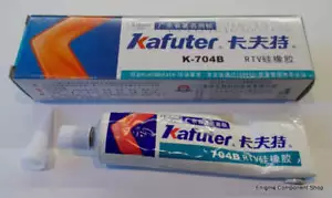 Kafuter K-704B Black Silicone Rubber RTV Adhesive - UK Seller - Fast Dispatch - Picture 1 of 2