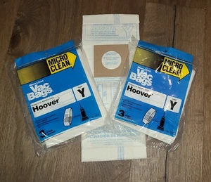 NEW Lot of 7 bags Micro Clean Type Y Vacuum Bag Hoover - Picture 1 of 1