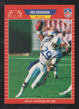 BUY 4, GET 2 FREE 1989 PRO SET FOOTBALL - PICK YOUR STAR NMMT ** FREE SHIP **