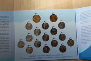 2010 Vancouver winter Olympic 17 coins set Canada mint  Uncirculated  - Bild 1 von 6
