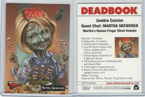 2007 Topps, Hollywood Zombies, #12 Martha Stewart, Skewered - Picture 1 of 1