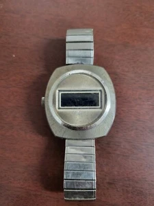 Vintage Croton Terrestrial Mens Wrist Watch Quartz Digital Non-Running #170 * - Picture 1 of 8