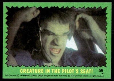 The Incredible Hulk 1979 TV Show Topps Card #56 (NM) - Image 1 of 2