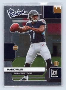 2022 Panini Donruss Optic - The Rookies #TR-2 Malik Willis (RC) - Picture 1 of 2