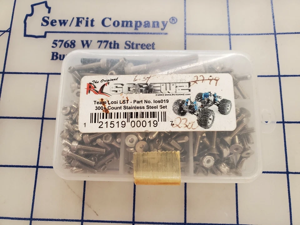 RC Screwz Losi 0019 300+ Count Stainless Steel Set    from Mid America - Image 1 of 1