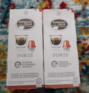 Espresso Italia Forte 20 Capsules for Nespresso - Picture 1 of 3