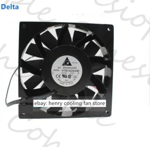 Delta FFB1424UHE  DC 24V 4.02A 140*140*38mm 2-wire Large air volume Cooling fan - Picture 1 of 4