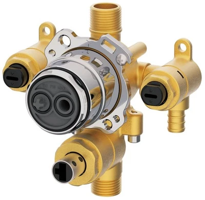 Gerber G00GS554S Treysta 0.5 PEX Crimpado Ducha Válvula Áspera - Latón Foto 1 de 2