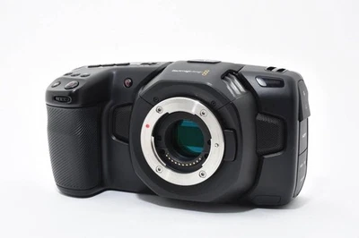 Blackmagic Pocket Cinema Camera 4K 4/3 Sensor MFT Mount Dual Native ISO 25600 - Image 1 of 4