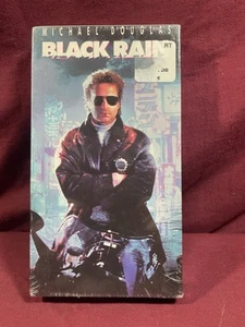 Black Rain VHS 1989 New Sealed Michael Douglas Andy Garcia Ridley Scott Movie - Picture 1 of 6