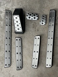 2001/05 Lexus IS300 Aluminum Gas & Brake Pedal Pad Set & Door Steps A/T 7Pc L - Bild 1 von 5