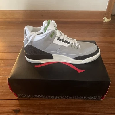 Talla 11 - Air Jordan 3 Retro Clorofila Foto 1 de 4