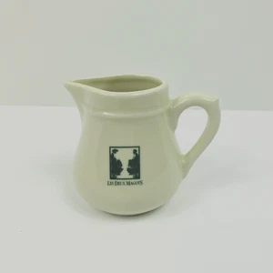 Apilco Porcelaine a Feu Les Deux Magots Porcelain Creamer Pitcher Paris France - Picture 1 of 11