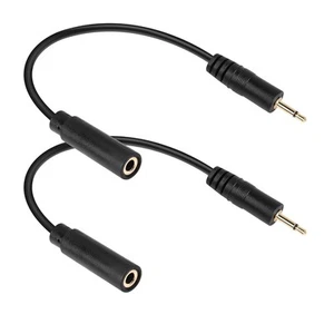 PNGKNYOCN 2.5mm to 3.5mm Adapter Cable,2 Pack Mono Male TRS... - Picture 1 of 7
