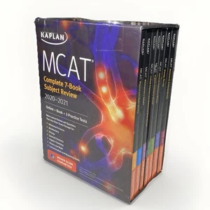 Kaplan MCAT Complete 7-Book Subject Review 2020-2021 - Lightly Used - Picture 1 of 22