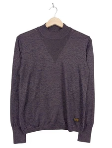 G-STAR RAW Sudadera de punto fino Mujeres Jersey Talla EU 38 lila look casual - Imagen 1 de 5