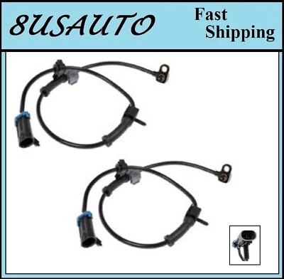 Sensor de velocidad de rueda ABS delantero L & R ajuste 2004-2005 Chevrolet Silverado 3500 2 piezas Foto 1 de 2