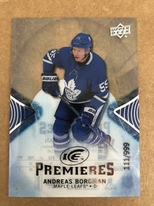 2017-18 Upper Deck Ice Premieres #142 Andreas Borgman (111/999) - Bild 1 von 10