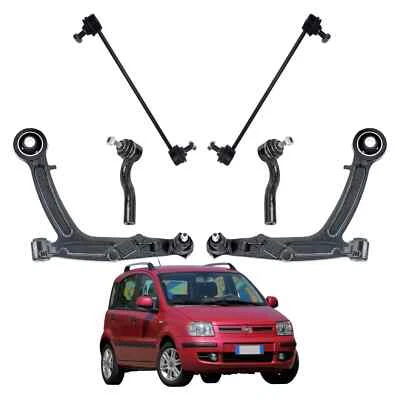 Kit Bracci Oscillanti Japanparts Sospensione Anteriore 6 Pezzi Fiat Panda 169 - Immagine 1 di 4