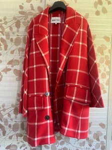 Bimba Y Lola red coat/jacket 20% wool - Picture 1 of 7
