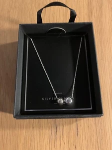 Silver Plated Necklace / Chain By Next - New In Box - Picture 1 of 2