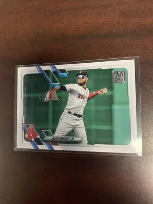 2021 Topps Series One Alex Verdugo card # 214 Boston Red Sox - Image 1 of 2