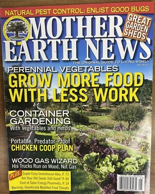 Mother Earth News April/May 2012 - Grow More Food, Natural Pest Control, DIY Gar - Image 1 of 2