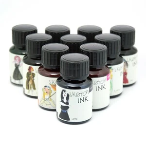 Rohrer & Klingner | sketchINK | Tinte für Füllfederhalter | wasserfest | 50 ml - Bild 1 von 25