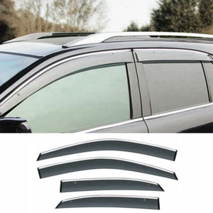 For Lexus RX350 450h 2016-22 Smoke Window Visor Vent Shades Sun Rain Guard trim - Picture 1 of 7
