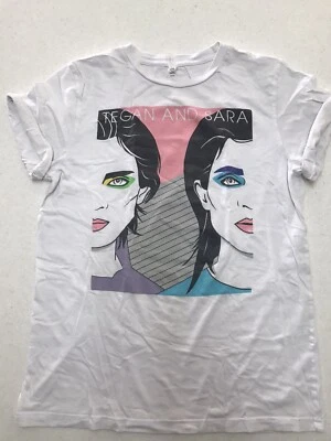 Tegan and Sara Rare 2017 The Con X Tour - Nagel - Raglan - Shirt - Size L - Image 1 of 4