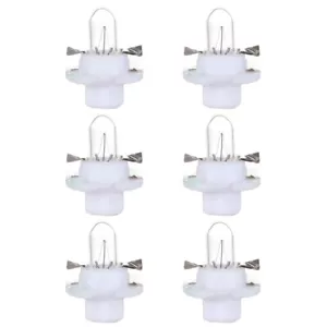 6 piezas x27.168 Bombilla halógena Panel de Instrumentos Grupo Luces Blanco Cálido - Imagen 1 de 6