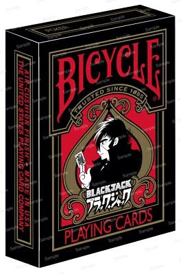 Black Jack by Osamu Tezuka Bicycle Playing Cards Deck NEW Sealed - Image 1 of 3