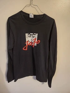Jojo's Bizarre Adventure Giorno Giovanna schwarz langärmeliges Anime-T-Shirt Größe S - Bild 1 von 2