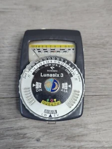 GOSSEN LUNASIX 3 Gray Ambient Light Meter For Photography - Picture 1 of 4