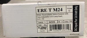 Lithonia Acuity ERE-T-M24 Twin Adjustable LED Lamp Head White 1 Watt NEW - Picture 1 of 2