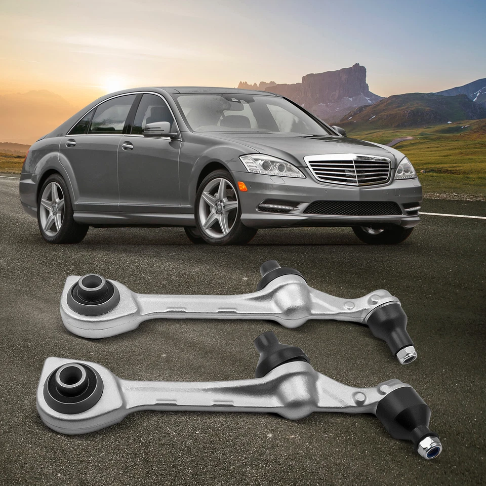 2Pcs Front Lower Rearward Control Arm for Mercedes-Benz S550 S600 S63 S65 AMG - Image 1 of 4
