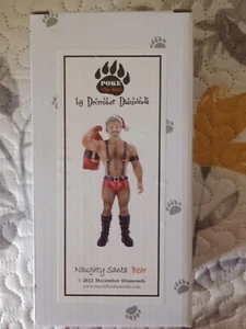 Poke The Bear Naughty Santa Bear Ornament NRFB - Picture 1 of 1