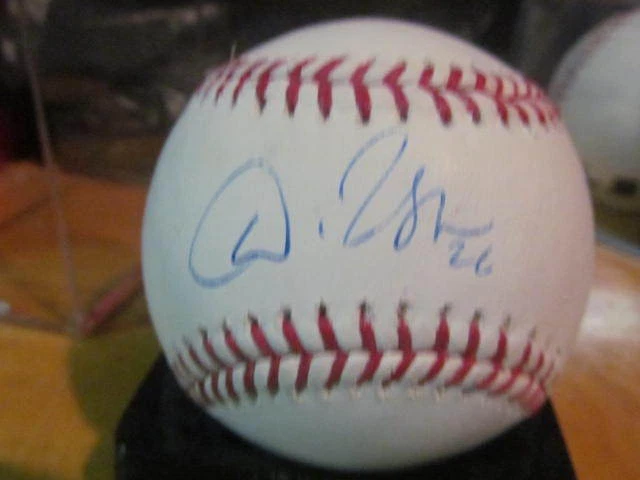 Certificado de autenticidad de béisbol firmado por Dan Uggla Nationals/Braves/Marlins MLB  Foto 1 de 1