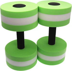 Water Aerobic Exercise Foam Dumbbell Pool Resistance,Water Aqua Fitness Barbells - Picture 1 of 12